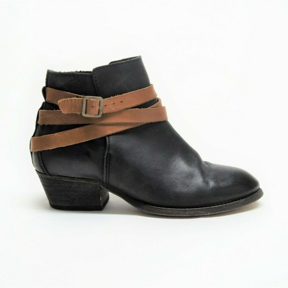 H By Hudson Shoes - H by Hudson Leather Ankle Boots Booties 40/9